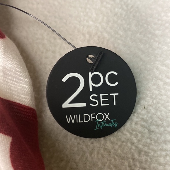 NWOT (sort of) Wildfox coordinating pajama set/loungewear size XL - Picture 3 of 7